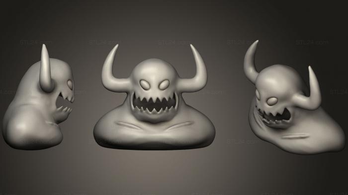 Figurines simple (Toy Machine Demon, STKPR_1314) 3D models for cnc